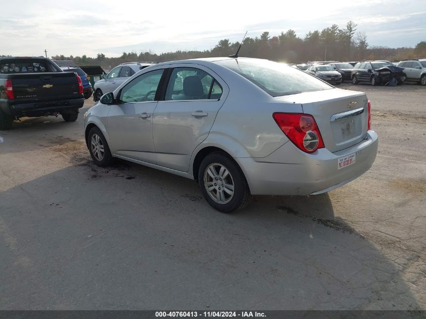 2014 Chevrolet Sonic Lt Auto VIN: 1G1JC5SH7E4210065 Lot: 40760413