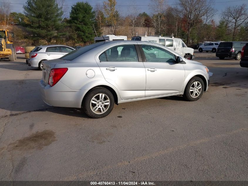 2014 Chevrolet Sonic Lt Auto VIN: 1G1JC5SH7E4210065 Lot: 40760413