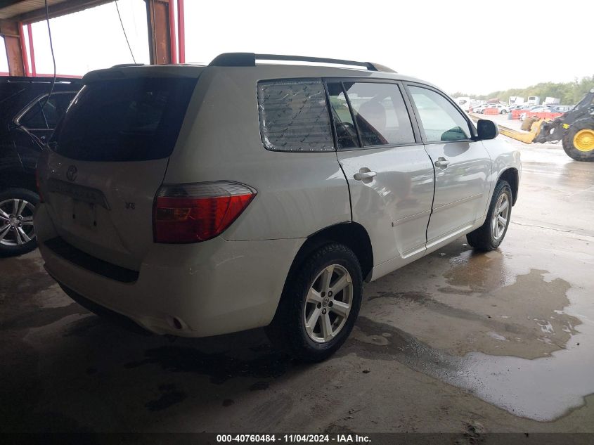 2008 Toyota Highlander VIN: JTEDS41A382056228 Lot: 40760484