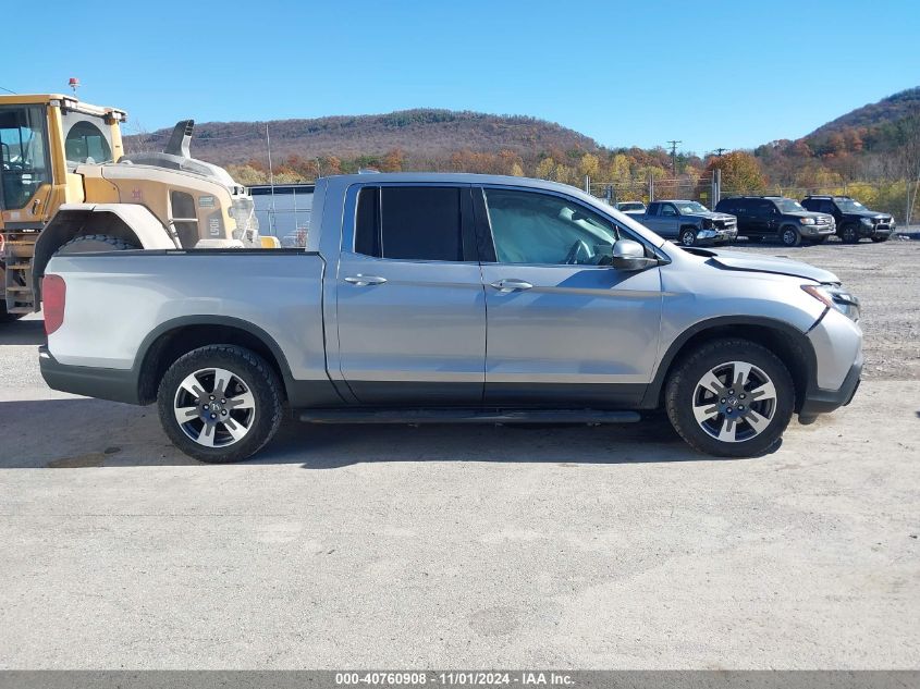 2019 Honda Ridgeline Rtl VIN: 5FPYK3F58KB045586 Lot: 40760908