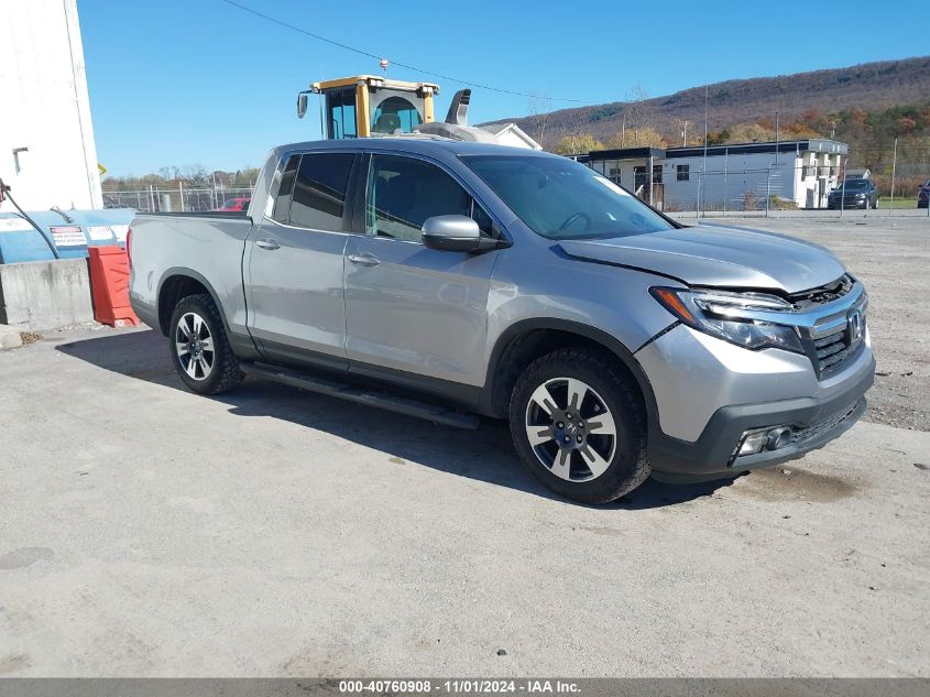 2019 Honda Ridgeline Rtl VIN: 5FPYK3F58KB045586 Lot: 40760908