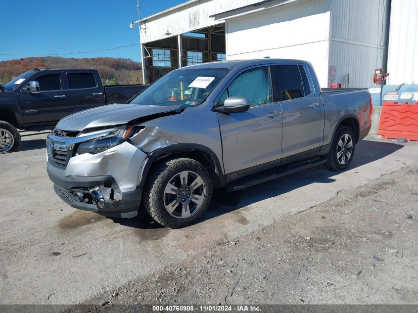 2019 Honda Ridgeline Rtl VIN: 5FPYK3F58KB045586 Lot: 40760908