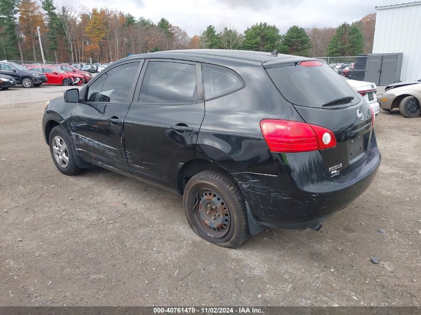 2009 Nissan Rogue S VIN: JN8AS58T09W327796 Lot: 40761478