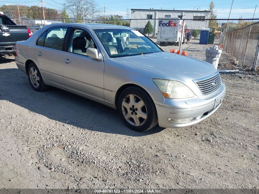 2004 Lexus Ls 430 Base (A6) VIN: JTHBN36F140139923 Lot: 40761523