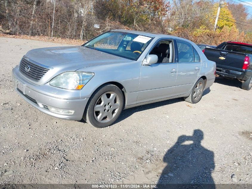 2004 Lexus Ls 430 Base (A6) VIN: JTHBN36F140139923 Lot: 40761523