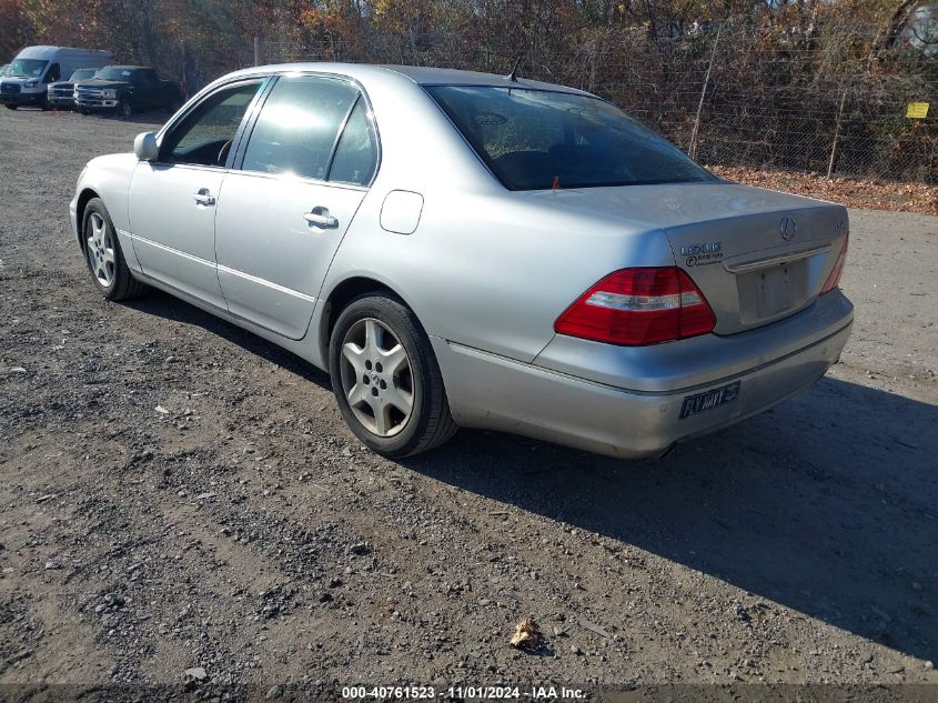 2004 Lexus Ls 430 Base (A6) VIN: JTHBN36F140139923 Lot: 40761523