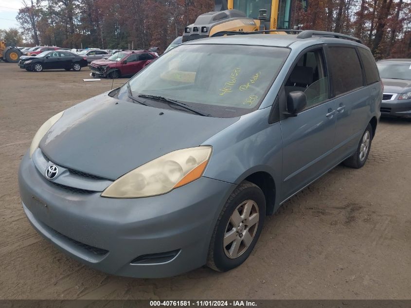 2006 Toyota Sienna Le VIN: 5TDZA23C76S448117 Lot: 40761581