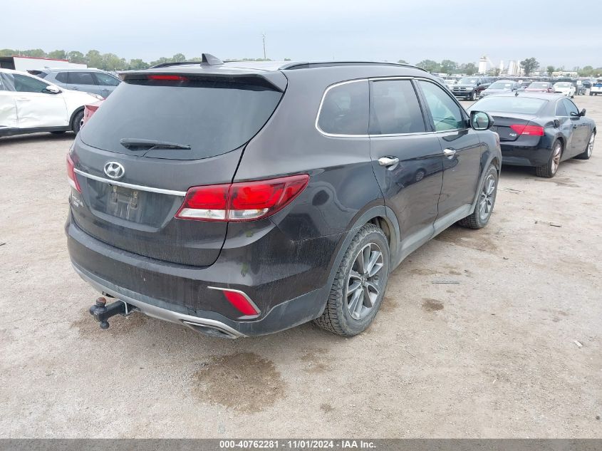 2017 Hyundai Santa Fe Se VIN: KM8SM4HF1HU177217 Lot: 40762281