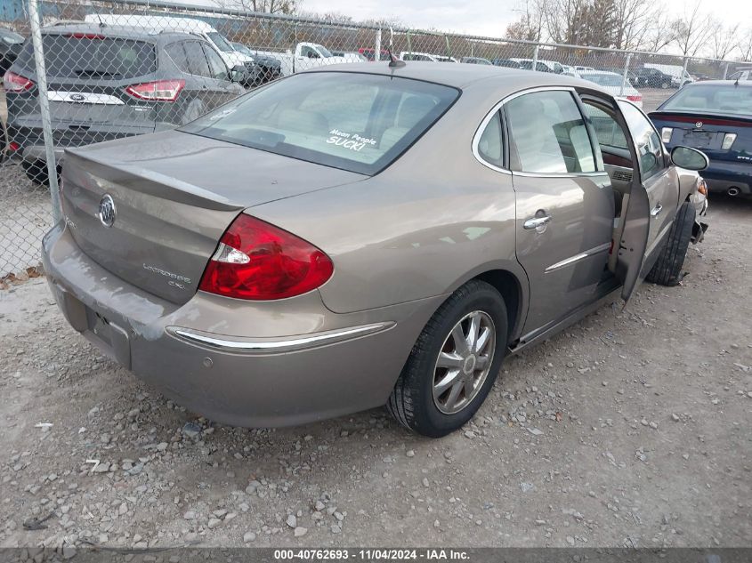 2006 Buick Lacrosse Cxl VIN: 2G4WD582961286036 Lot: 40762693