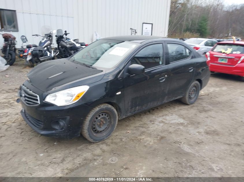 2017 Mitsubishi Mirage G4 Es VIN: ML32F3FJ1HHF08621 Lot: 40762859