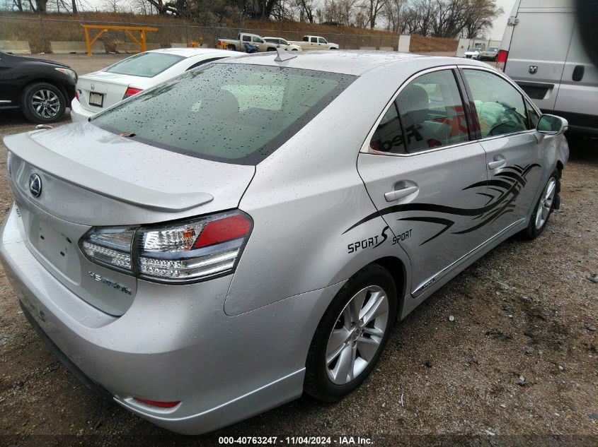 2010 Lexus Hs 250H VIN: JTHBB1BA1A2036699 Lot: 40763247