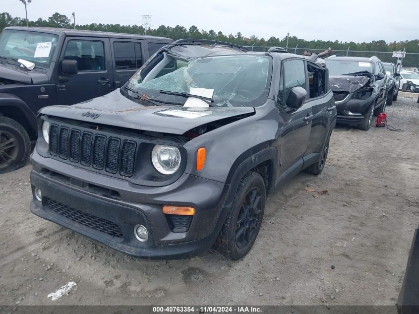 2020 Jeep Renegade Altitude Fwd VIN: ZACNJABB8LPL84242 Lot: 40763354