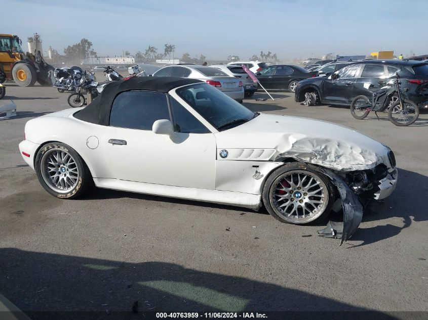 2001 BMW Z3 2.5I VIN: WBACN33401LK47238 Lot: 40763959