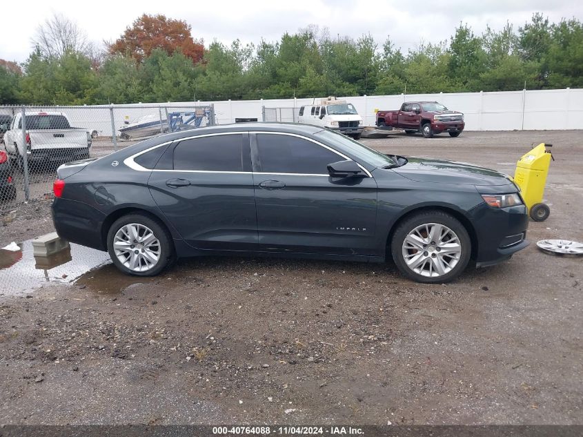 2015 Chevrolet Impala Ls VIN: 2G11Z5SL1F9142640 Lot: 40764088