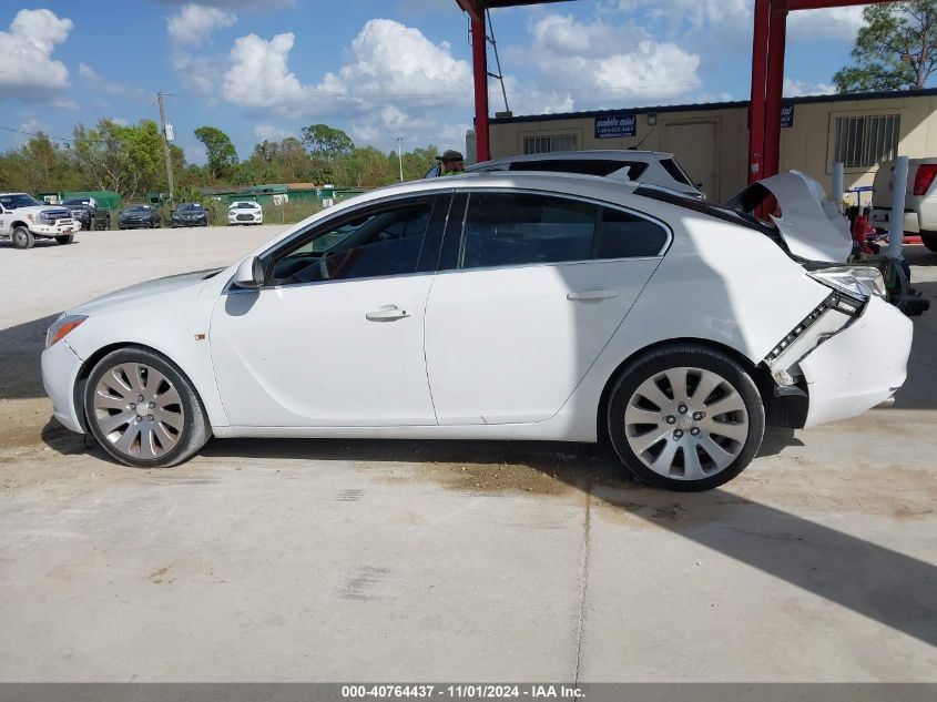 2011 Buick Regal Cxl Turbo Oshawa VIN: 2G4G05GV1B9160471 Lot: 40764437