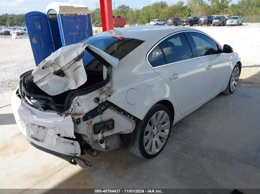 2011 Buick Regal Cxl Turbo Oshawa VIN: 2G4G05GV1B9160471 Lot: 40764437