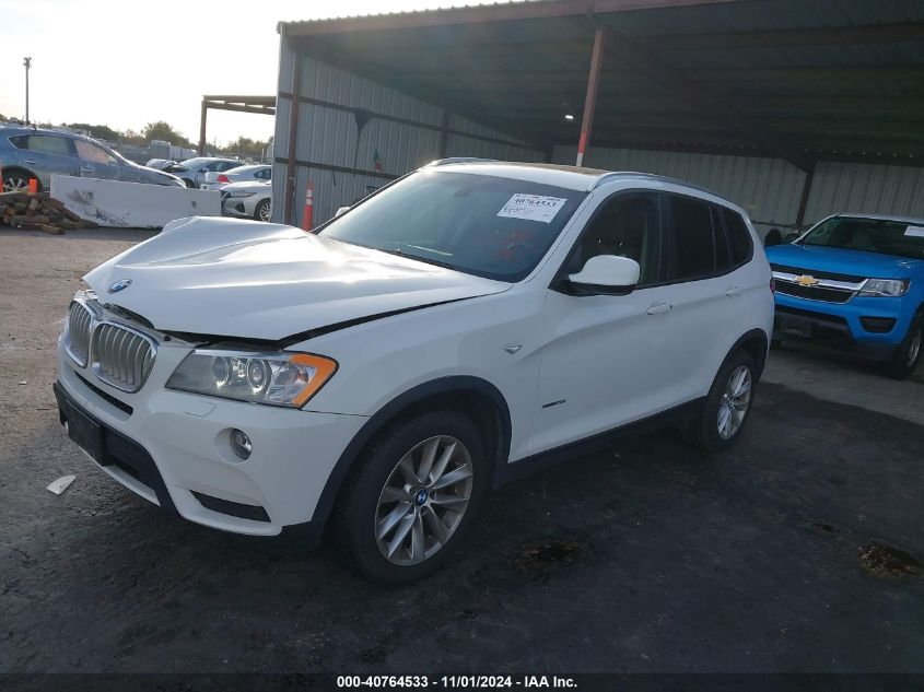 2014 BMW X3 xDrive28I VIN: 5UXWX9C59E0D43268 Lot: 40764533