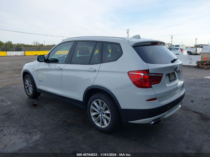 2014 BMW X3 xDrive28I VIN: 5UXWX9C59E0D43268 Lot: 40764533