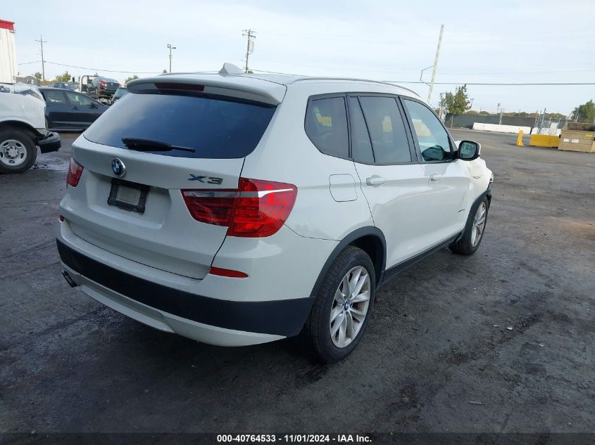 2014 BMW X3 xDrive28I VIN: 5UXWX9C59E0D43268 Lot: 40764533