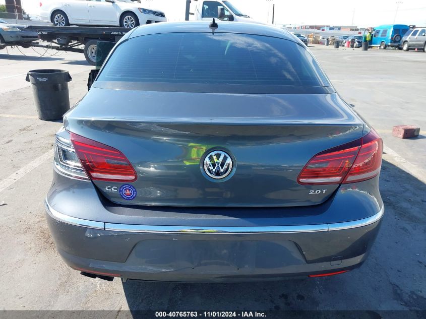 2013 Volkswagen Cc 2.0T Sport Plus VIN: WVWBP7AN9DE501999 Lot: 40765763