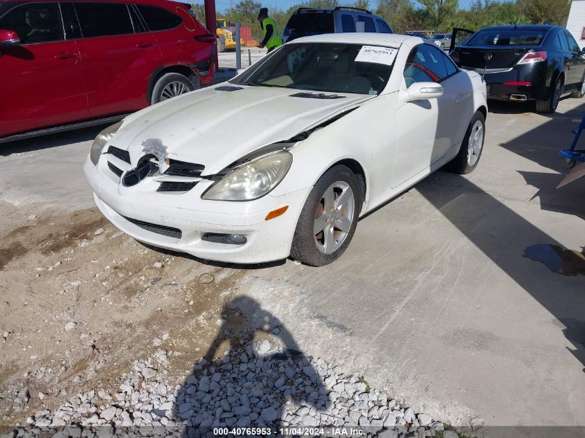 2006 Mercedes-Benz Slk 280 VIN: WDBWK54F66F132698 Lot: 40765953