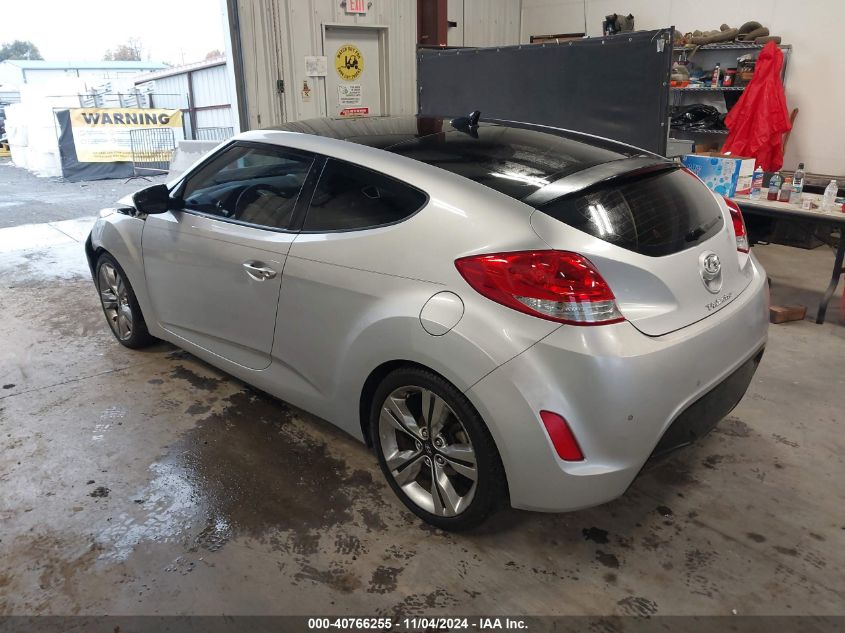 2015 Hyundai Veloster VIN: KMHTC6AD9FU235373 Lot: 40766255