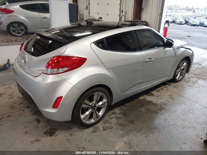 2015 Hyundai Veloster VIN: KMHTC6AD9FU235373 Lot: 40766255