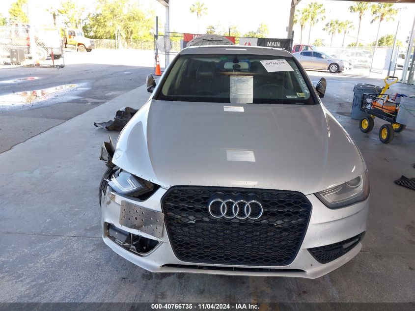 2013 Audi A4 2.0T Premium VIN: WAUBFAFLXDN039831 Lot: 40766735