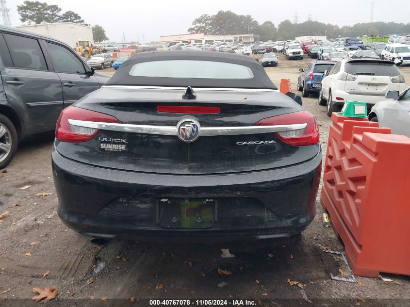 2017 Buick Cascada Premium VIN: W04WH3N54HG018409 Lot: 40767078