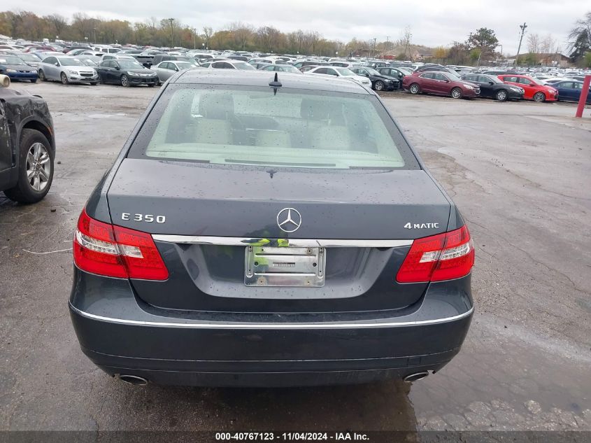 2013 Mercedes-Benz E 350 4Matic VIN: WDDHF8JB4DA762740 Lot: 40767123