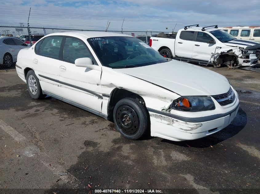 2004 Chevrolet Impala VIN: 2G1WF52E849168665 Lot: 40767140