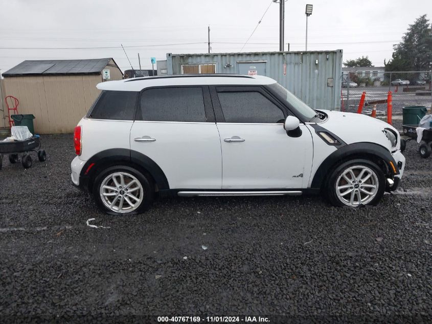 2015 Mini Countryman Cooper S VIN: WMWZC5C53FWP48554 Lot: 40767169