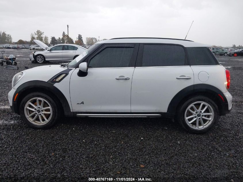 2015 Mini Countryman Cooper S VIN: WMWZC5C53FWP48554 Lot: 40767169