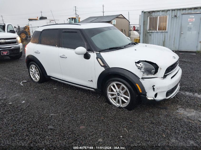 2015 Mini Countryman Cooper S VIN: WMWZC5C53FWP48554 Lot: 40767169