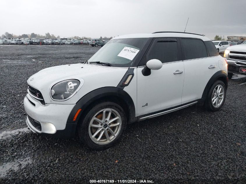 2015 Mini Countryman Cooper S VIN: WMWZC5C53FWP48554 Lot: 40767169