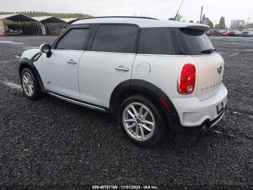 2015 Mini Countryman Cooper S VIN: WMWZC5C53FWP48554 Lot: 40767169