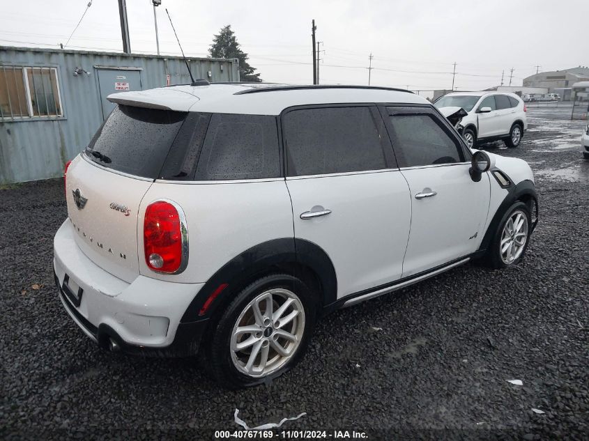 2015 Mini Countryman Cooper S VIN: WMWZC5C53FWP48554 Lot: 40767169