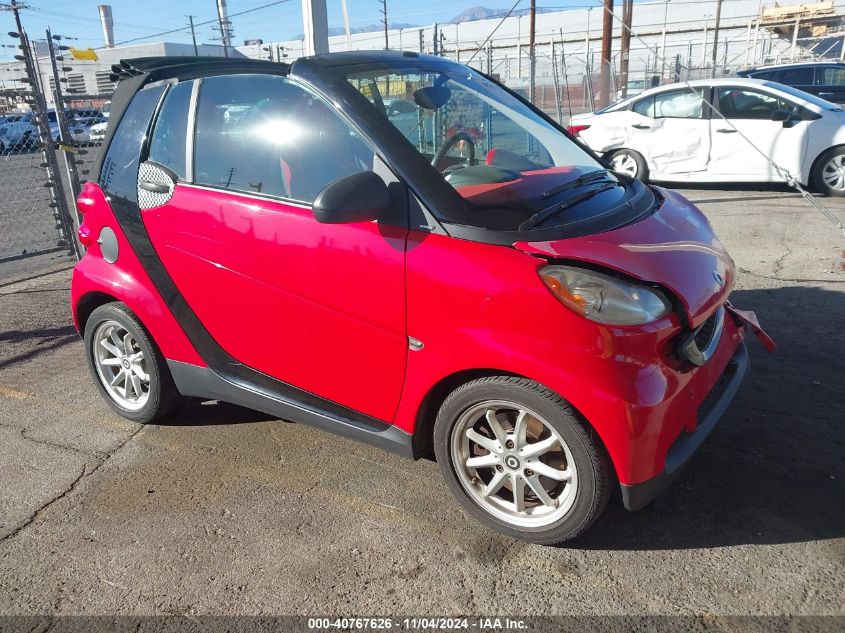 2009 Smart Fortwo Brabus/Passion VIN: WMEEK31X29K239145 Lot: 40767626