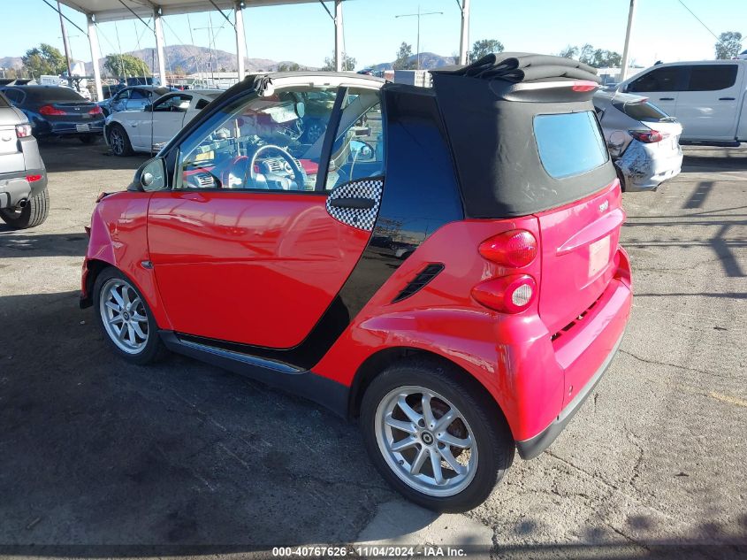 2009 Smart Fortwo Brabus/Passion VIN: WMEEK31X29K239145 Lot: 40767626