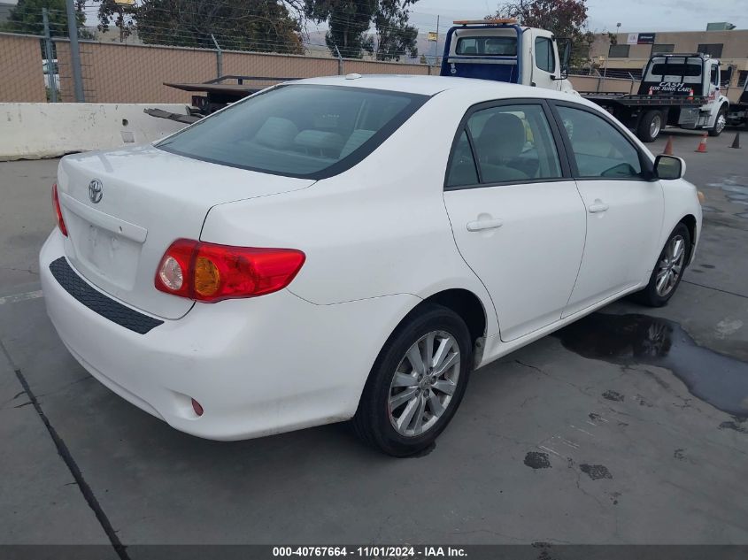 2009 Toyota Corolla Xle VIN: 1NXBU40E99Z004050 Lot: 40767664