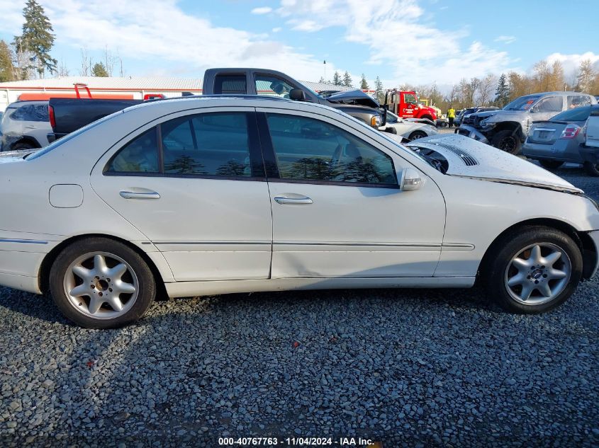 2003 Mercedes-Benz C 240 VIN: WDBRF61J23E013354 Lot: 40767763