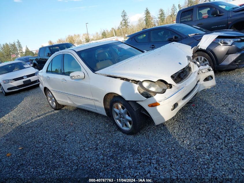 2003 Mercedes-Benz C 240 VIN: WDBRF61J23E013354 Lot: 40767763