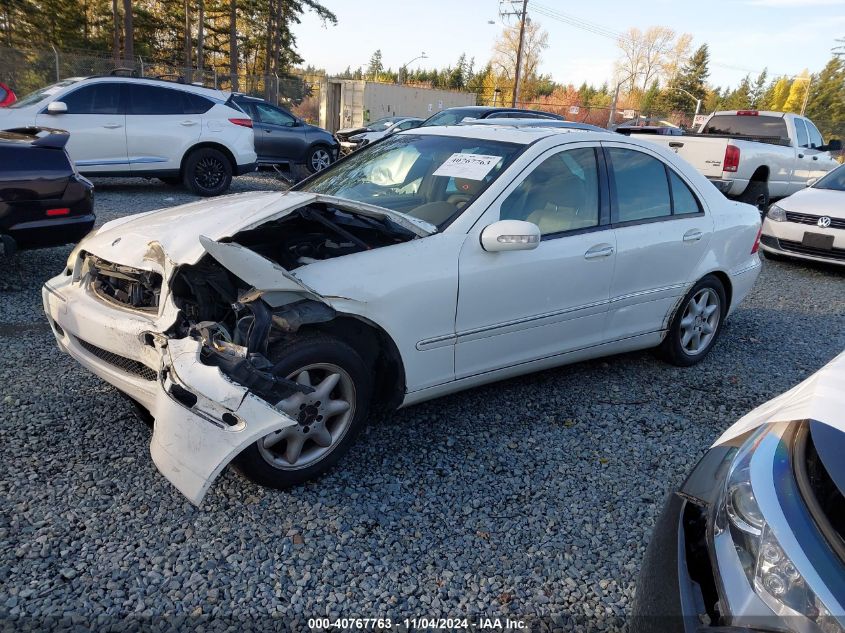 2003 Mercedes-Benz C 240 VIN: WDBRF61J23E013354 Lot: 40767763