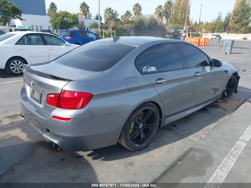 2013 BMW M5 VIN: WBSFV9C51DD095733 Lot: 40767971