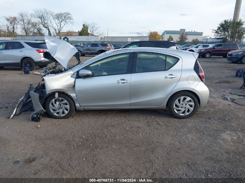 2015 Toyota Prius C Two VIN: JTDKDTB32F1099381 Lot: 40768731