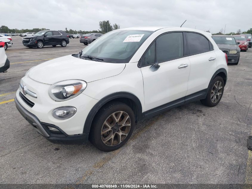 2016 Fiat 500X Trekking VIN: ZFBCFXCT8GP357554 Lot: 40768849