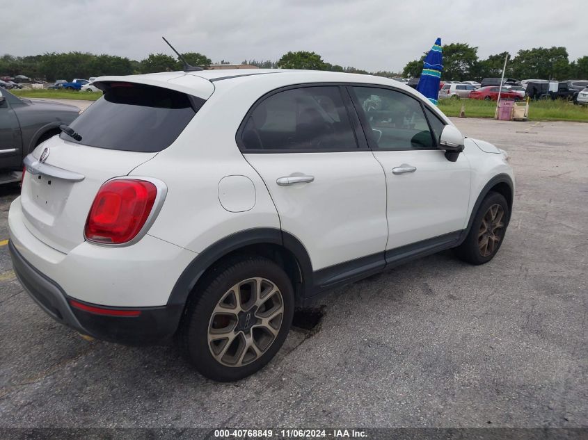 2016 Fiat 500X Trekking VIN: ZFBCFXCT8GP357554 Lot: 40768849