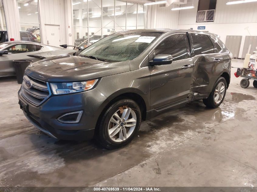 2016 Ford Edge Sel VIN: 2FMPK4J89GBB55350 Lot: 40769539