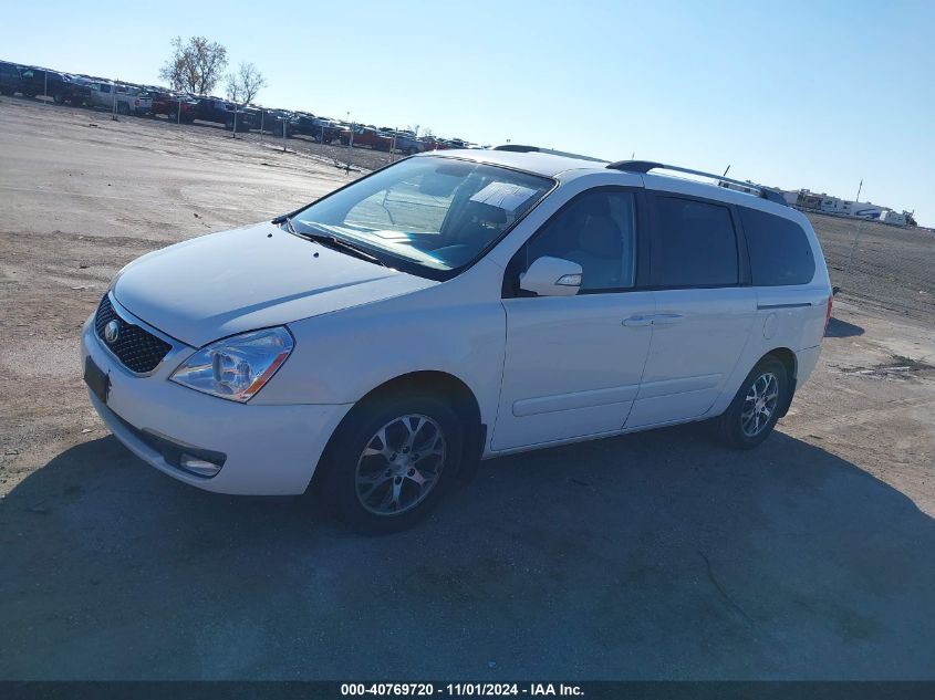 2014 Kia Sedona Lx VIN: KNDMG4C79E6587817 Lot: 40769720