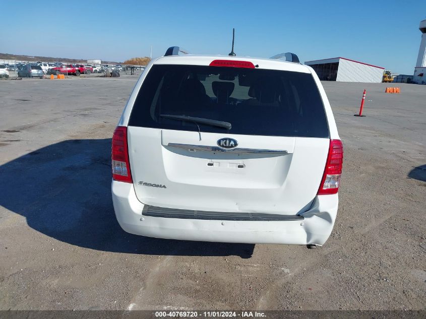 2014 Kia Sedona Lx VIN: KNDMG4C79E6587817 Lot: 40769720